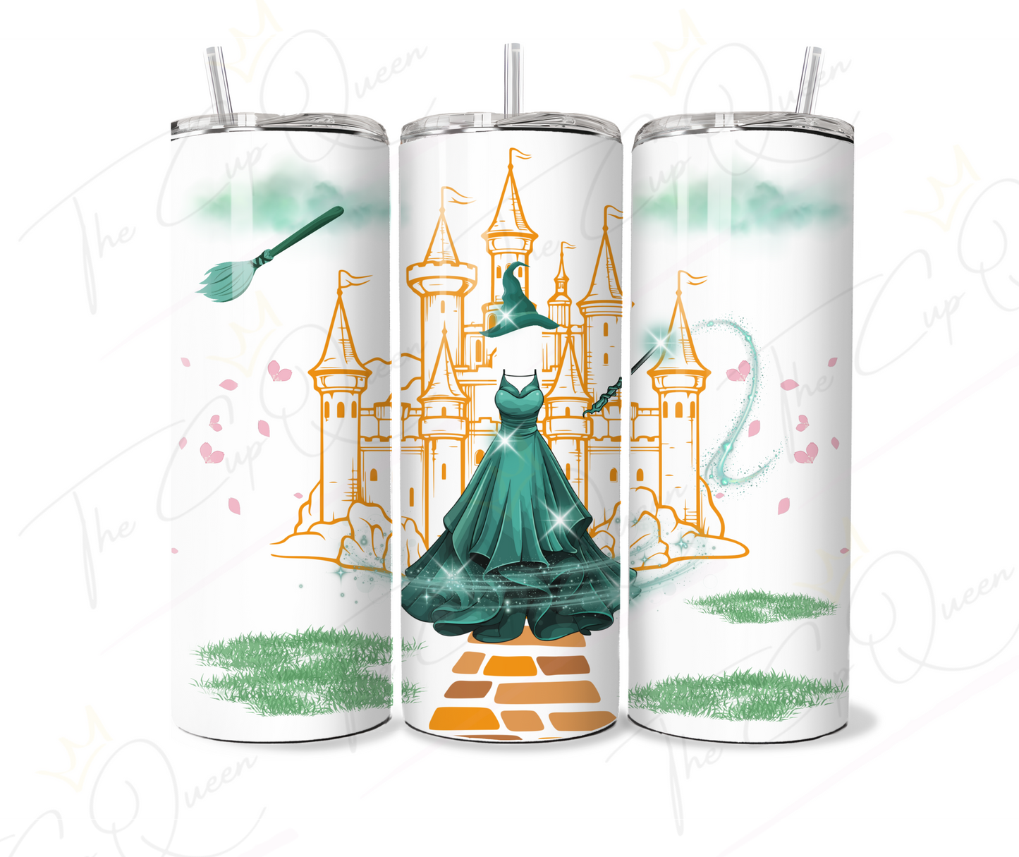 Green Wicked Witch Tumbler
