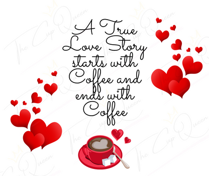 DIGITAL 20oz True Love Tumbler PNG Download