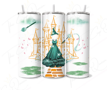 Green Wicked Witch Tumbler